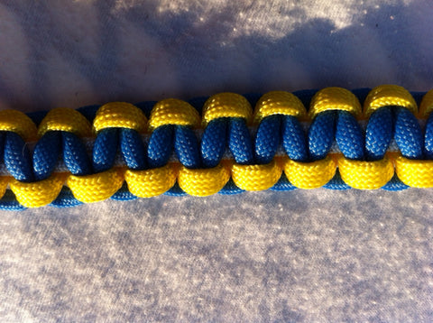 12" Blue & Yellow Bracelet